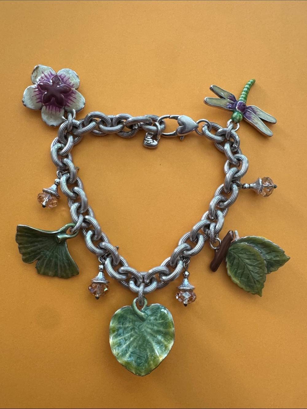 🐞 BRIGHTON “Pond Marvel” Charm Bracelet - Retired - Picture 5 of 12